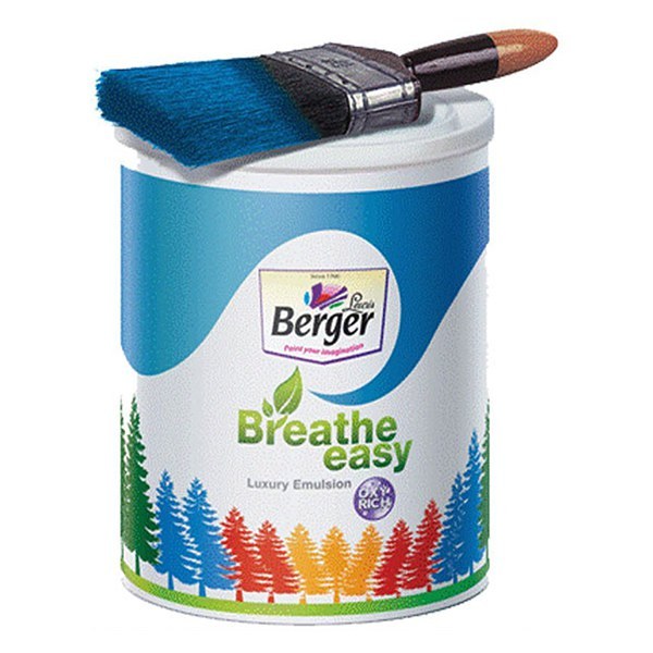 Buy Berger B Litres White Color Breathe Easy Emulsion Online At