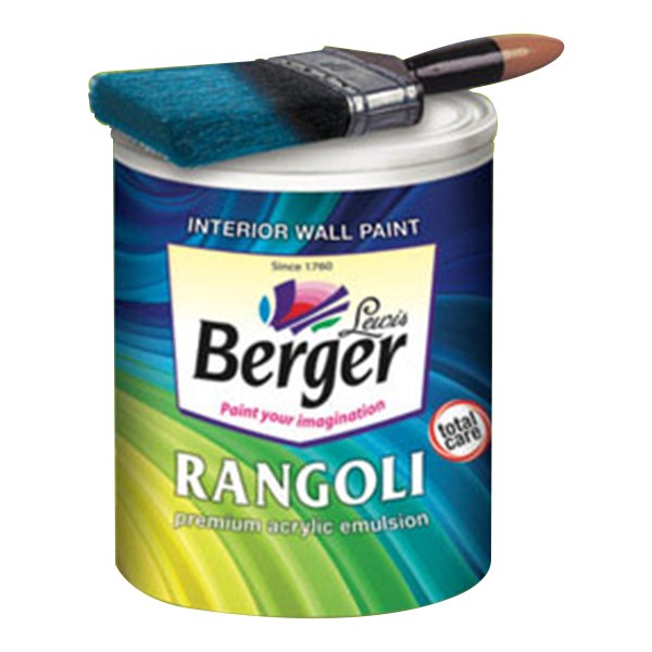 Buy Berger Litres White Color Rangoli Total Care Emulsion