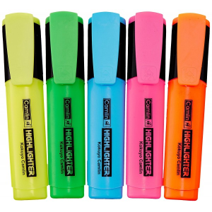 Buy Camlin Kokuyo Pink Office Highlighter Pen Pieces Online At