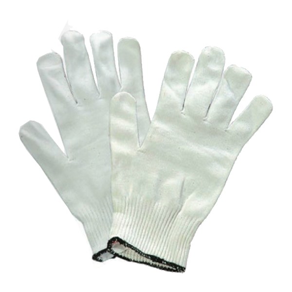 Nylon knitted best sale gloves