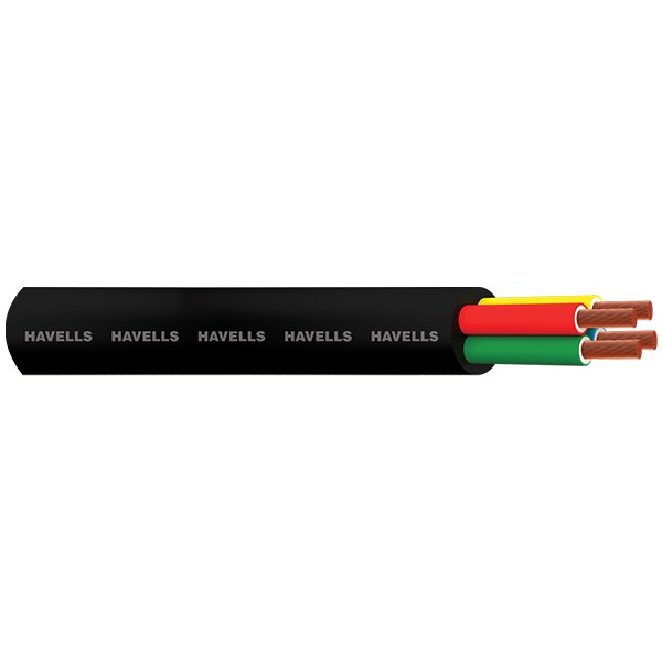 Buy Havells Whmfdskb32x5 2 50 Sq Mm 3 Core Multicore Round Cable Online At Best Prices In India