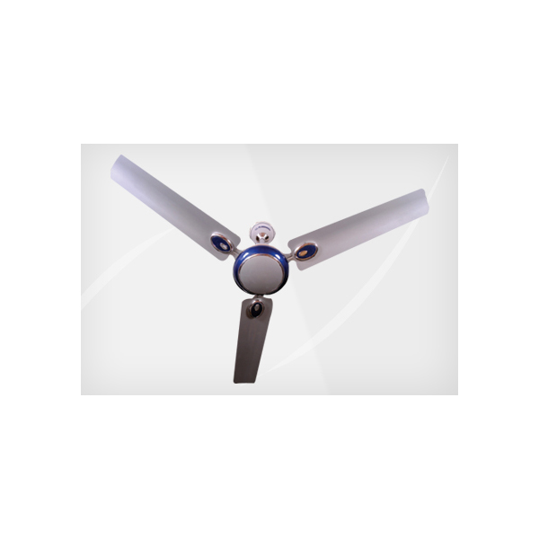 Almonard 48 Inch Metalic Silver Blue Ceiling Fan