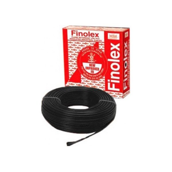 Buy Finolex 2 50 Sq Mm 500 Meters Black Single Core Unsheathed Flexible Industrial Cable Online At Best Prices In India