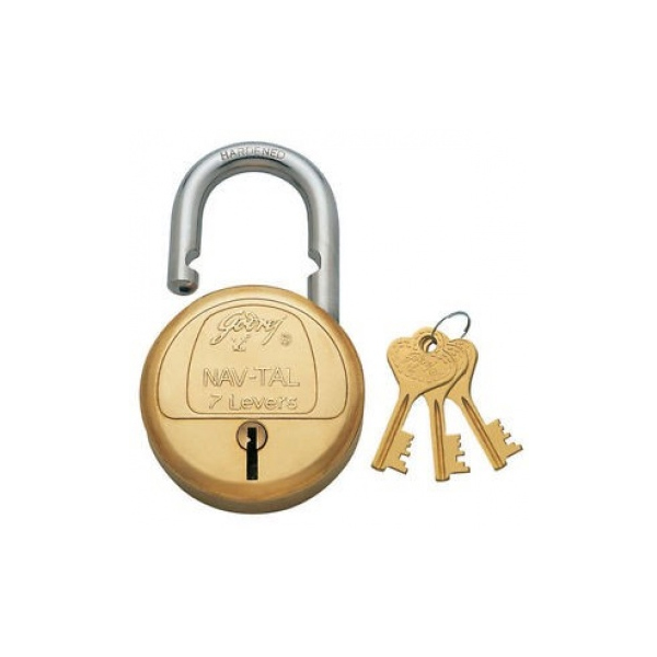 Buy Godrej 3286 - Freedom 6 Lever Padlock with 2 Keys (Pack of 5 ...