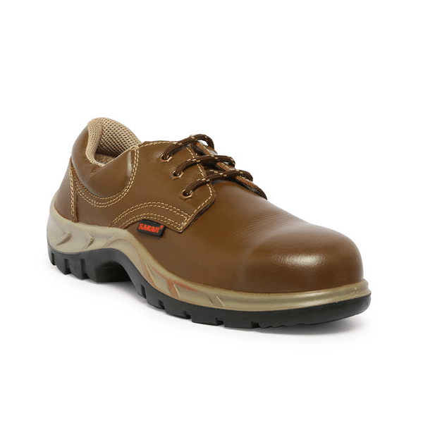 Brown Steel Toe Safety Shoe Online 