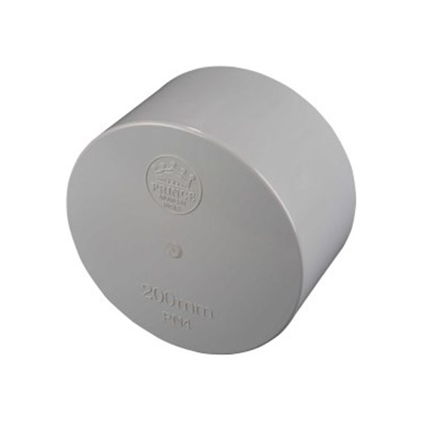 Buy PRINCE - 110 mm UPVC Agri Heavy End Cap Online at Best Prices in India