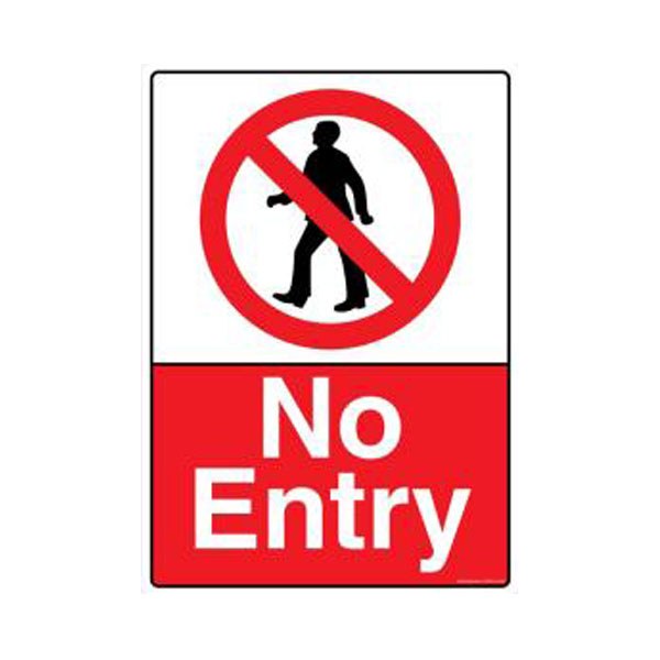 Buy Aktion - No Entry Sign Online at Best Prices in India