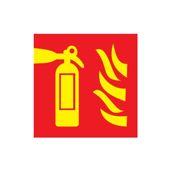 Buy Aktion - Fire Extinguisher Glow in Dark Sign Online at Best Prices ...