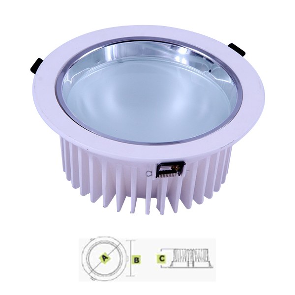 Buy Noble Electricals Ne Dl Dd W V Dc Led Difused Downlight Online At Best Prices In India