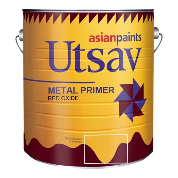 Buy Asian Paints 0080 Gr 0 - 500 ml Redoxide Utsav Metal Primer Online ...