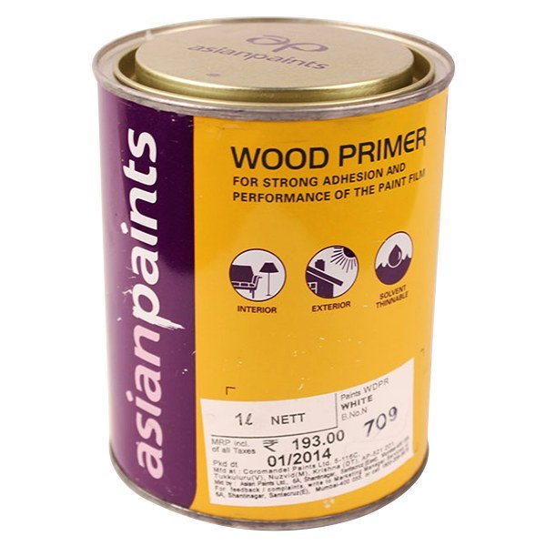 Buy Asian Paints 0007 Gr 1 - 1 Litre White Wood Primer Online at Best  Prices in India