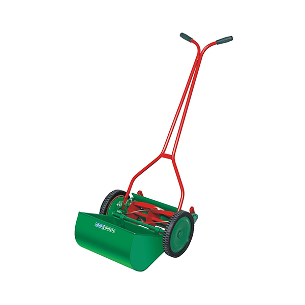 green lawn mower