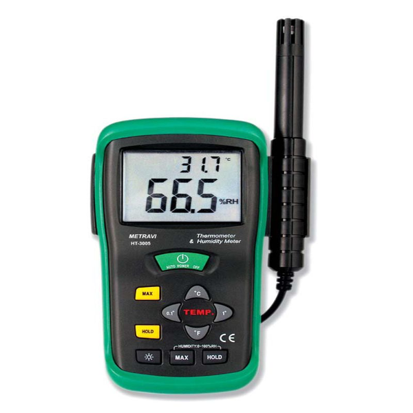 HTC-01 Temperature and Humidity Meter - Metravi Instruments