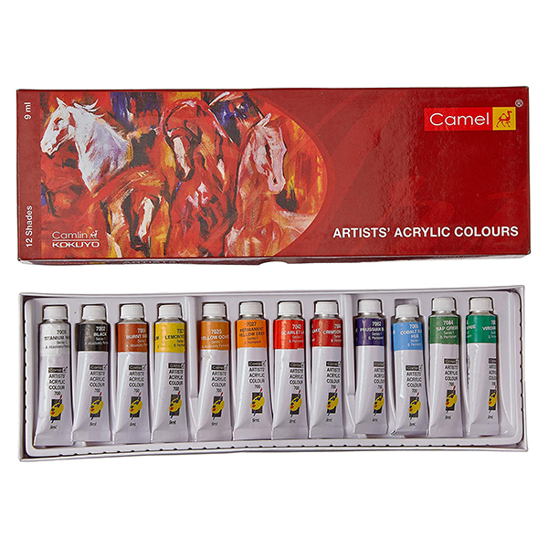 Buy Faber Castell F1243100201012 - 9 ml Student Acrylic Colours (2 Sets ...