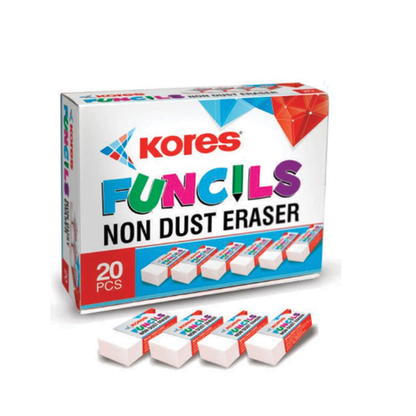 Buy Kores - Funcil Eraser Box (5 Boxes) Online at Best Prices in India