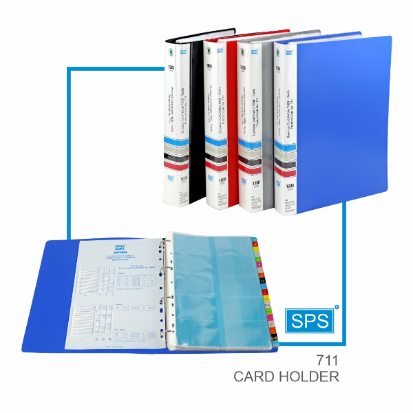 Buy SPS 711 - 10 UP, Red Visiting Card Album Online at Best Prices in India