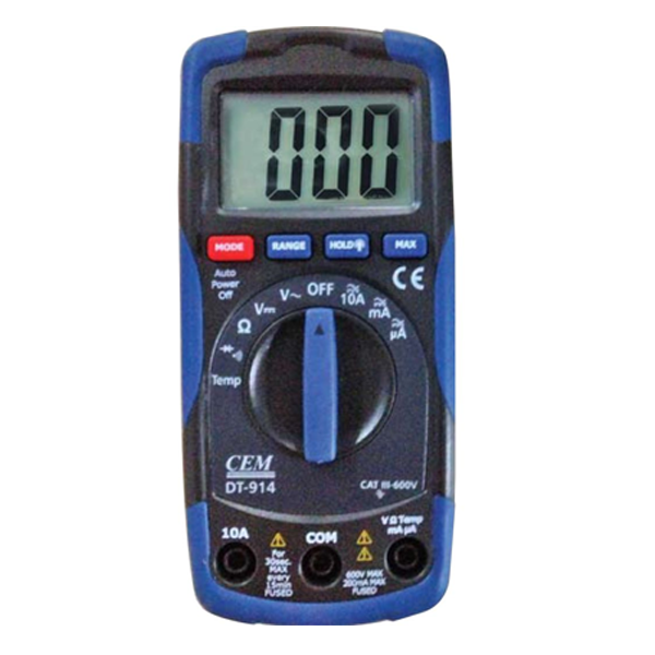 Buy CEM DT 914 - 1999 Display Count Digital Multimeter Online at Best ...