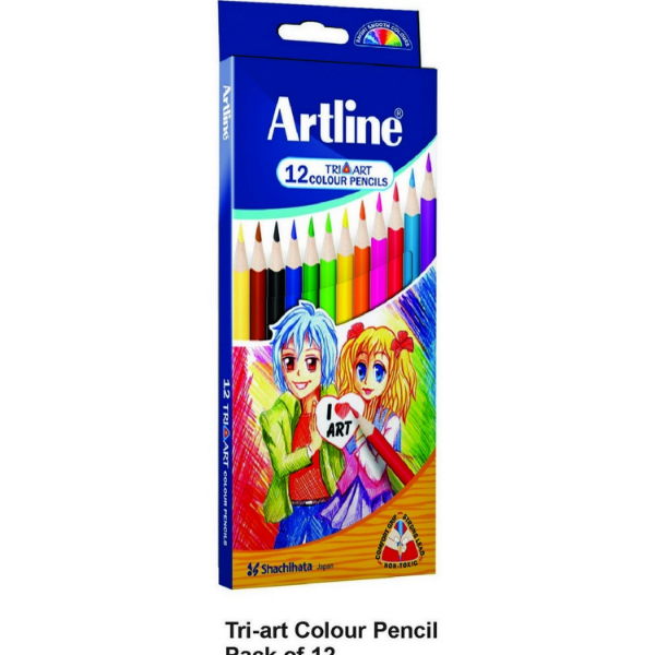 Buy Artline Tri Art Colour Pencil (4 Sets) Online at Best Prices in India