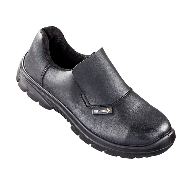 Buy Mallcom Cymric - Black Safety Shoes with Steel Toe Online at Best ...