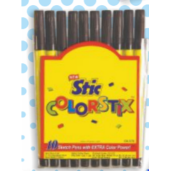 Buy Stic Cx 570 Single Shade Colorstix Sketch Pen 15 Pieces Online At Best Prices In India