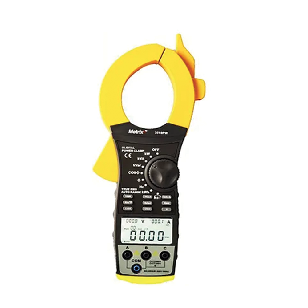 Buy Metrix Plus 3510 Pw - 40 A To 1000 A Digital Clamp On Power Meter 