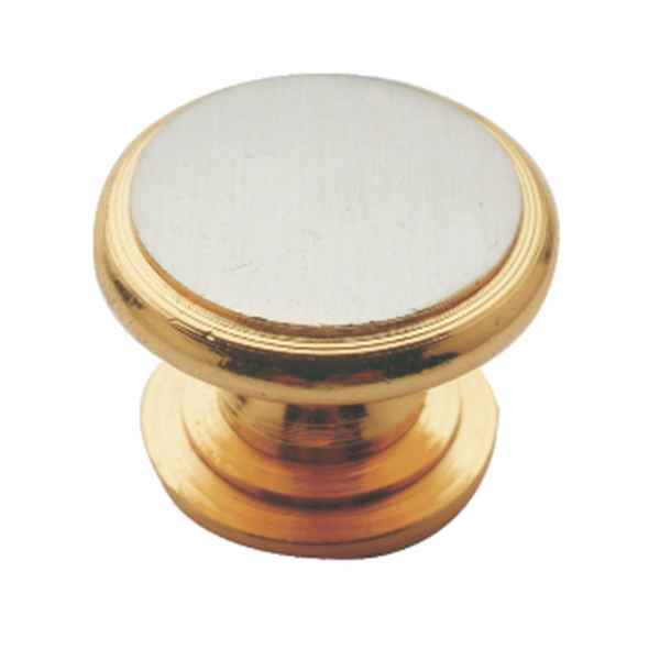 Buy Ramson - 25 mm Matt Brass Dish Knob Online at Best Prices in India