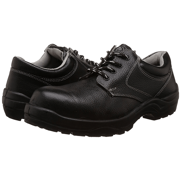Buy Bata Bora Derby - Leather PU Sole, Steel Toe Black Safety Shoe ...