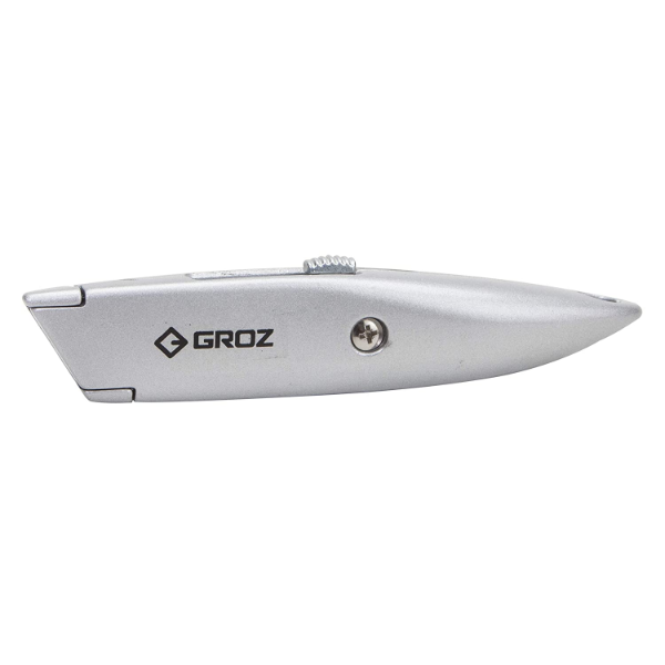 Groz Heavy Duty Retractable Utility Knife