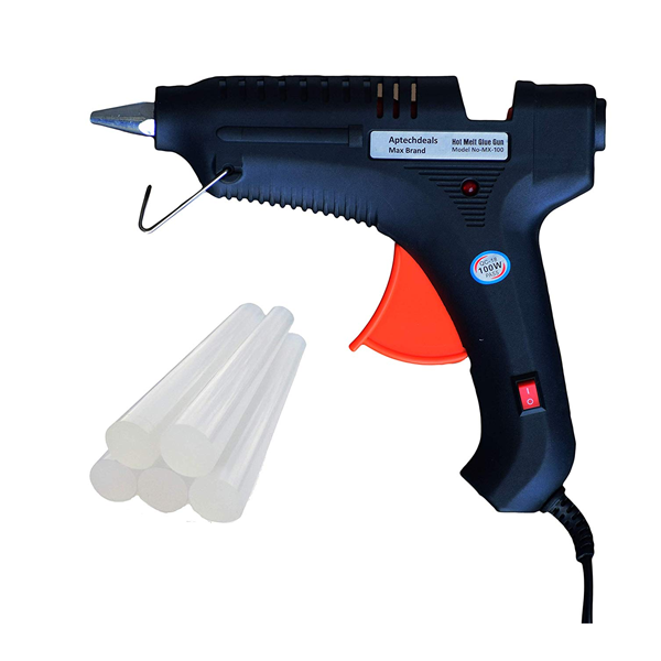 Buy Aptechdeals 100 W Glue Gun with 5 Glue Sticks Online at Best