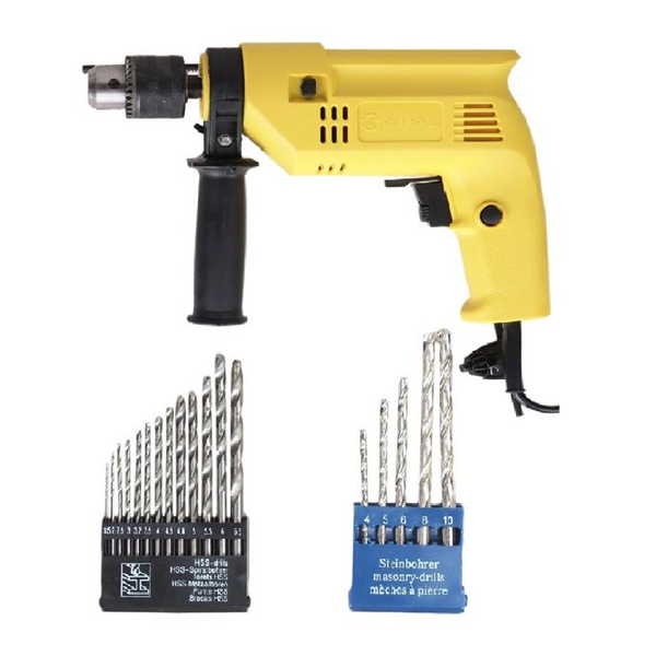 Buy Buildskill BED2100+13+5 - 13 Mm Impact Reversible Drill Machine ...