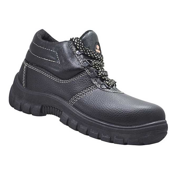 Buy Prima PSF 25 Cosmo - Black, High Ankle, Steel Toe Safety Shoes Online  at Best Prices in India