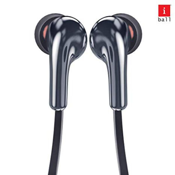 Buy Iball EarWear Gem Metallic In Ear Wired Headset with Mic