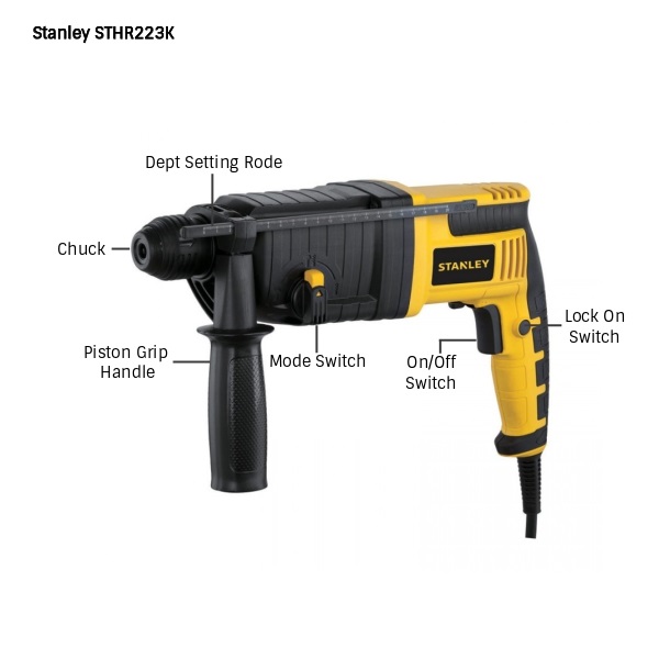 Stanley drill best sale machine 800w