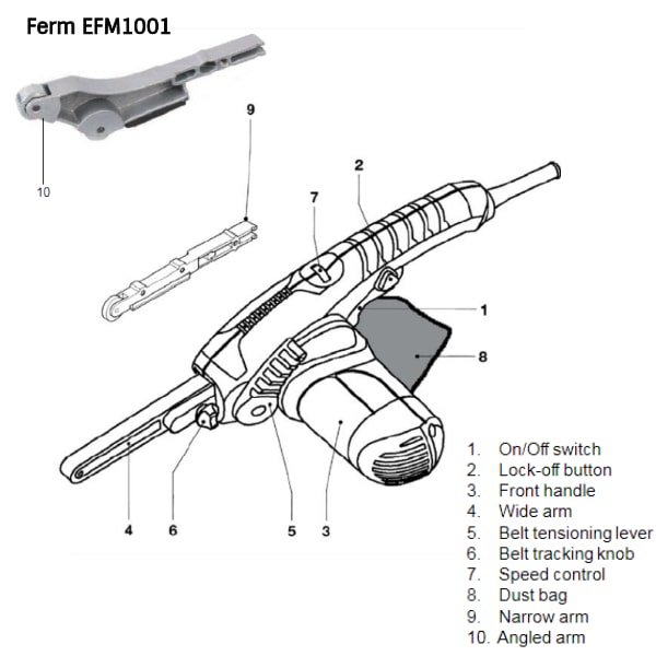 Image of Ferm EFM1001 Lowes website