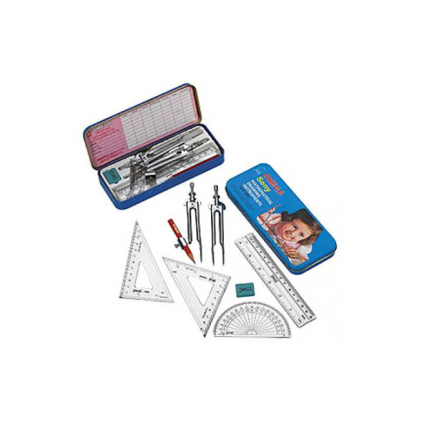 Buy Omega 1635 - Sony Math Instrument Box (4 Pieces) Online at Best ...