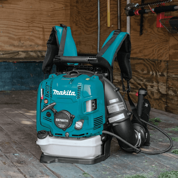 Makita petrol leaf online blower