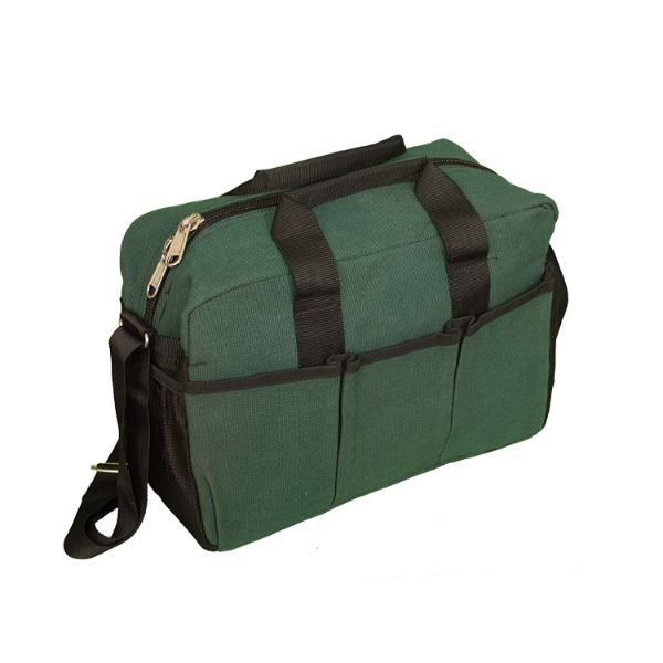 Buy Pahal - 16 Pockets, Green, Canvas Tool Bag Online at Best Prices in ...