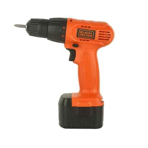 Battery and Charging Cable Not Included Black+Decker BDCDD12USB Cordless Drill 12 V with LED Work Light for Drilling and Screwing Includes 1 Double Bit 