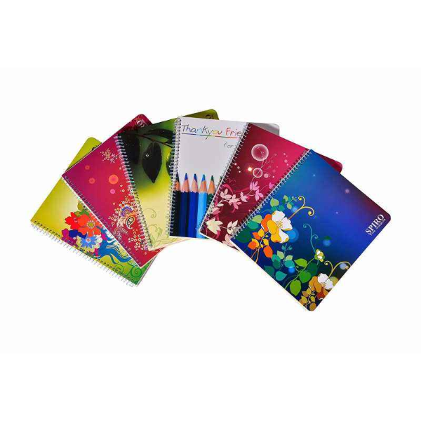 Buy Oddy SP4480 5S - Spiral Note Pad 5 Colours (Pack of 25) Online at ...