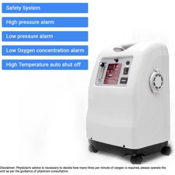 Buy Jumao JMC5A Ni - 1 to 5 litres Medical Grade Oxygen Concentrator ...