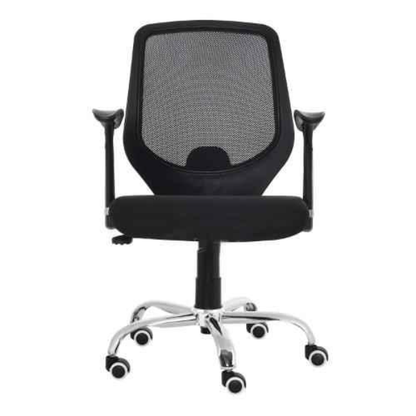 Buy Da Urban Neptune - Black Medium Back Revolving Office Chair Online 