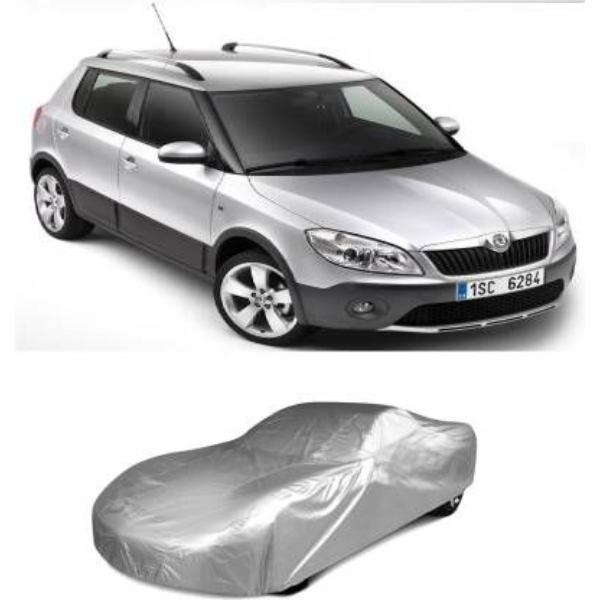 Buy Uncle Paddy - Car Body Cover Silver For Skoda Fabia (Without