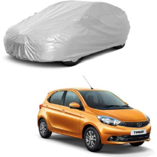 Buy Auto Lovers - Car Body Cover Silver For TATA Tiago (Without