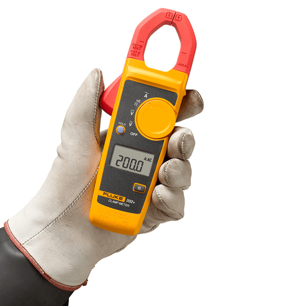 Buy Fluke 302+/EM ESP - 400 A AC Compact Clamp Meter Online at Best ...