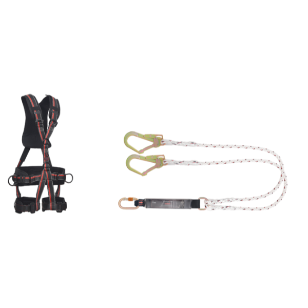 Buy Karam PN56+PN351N Tower Harness with 2-meter Forked Lanyard with ...
