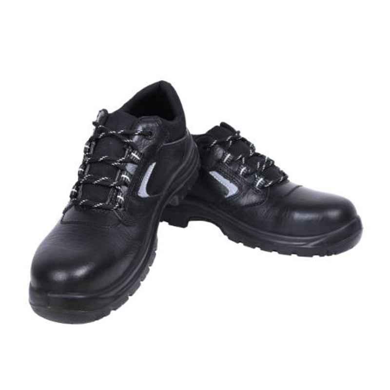 Buy Worktoes Harvey D3209C - Leather Composite Toe Black Safety Shoes ...