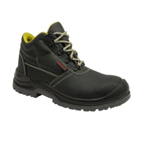 Buy Honeywell 9525 - Black, Leather Ankled Laced Boot Safety Shoes ...