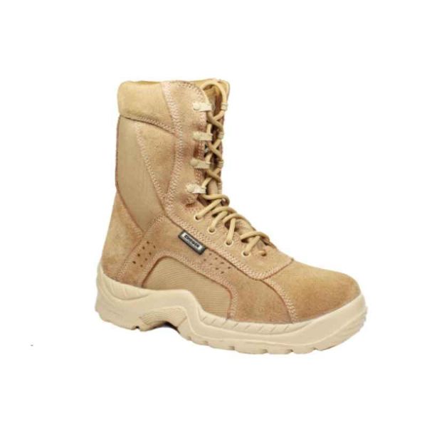 Buy Krieger KR 1002 - Brown, High Ankle Steel Toe Desert Army Safety ...