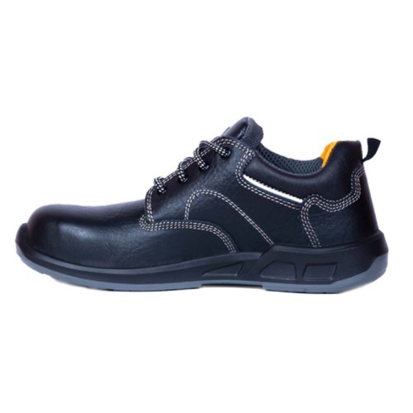 Buy JCB OUNCE - Black, Low Ankle, Double Density PU Safety Shoes Online ...