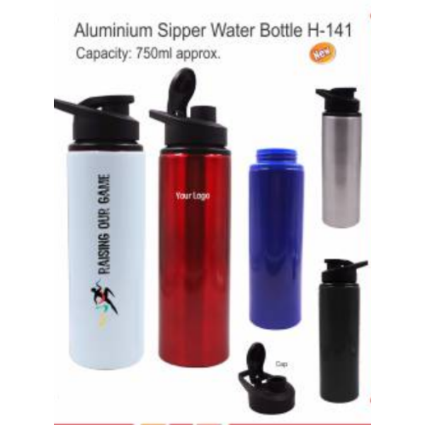 Buy Shakedeal H141 - 750 ml, Red, Aluminium Water Bottle Online at Best ...